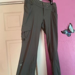Gray Columbia Low Rise Cargos, size 2